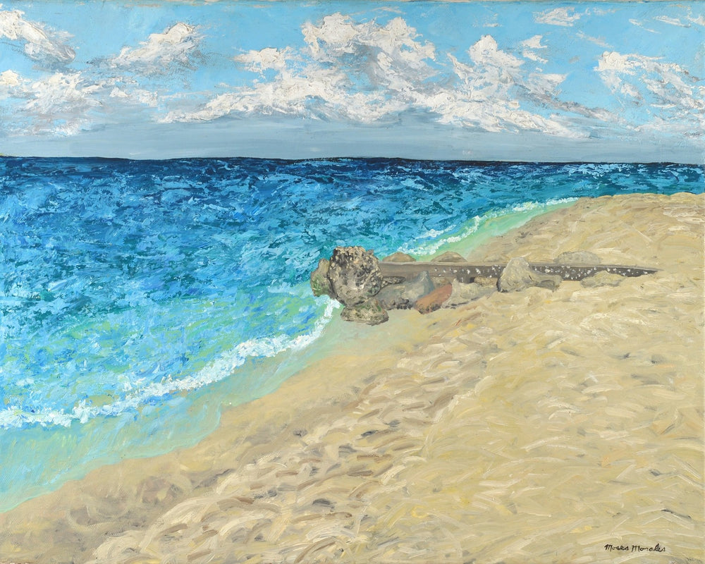 Beach Rocks | Original Fine Art Oil Painting