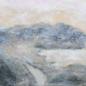 Foggy Mountain | Original Fine Art Oil Painting