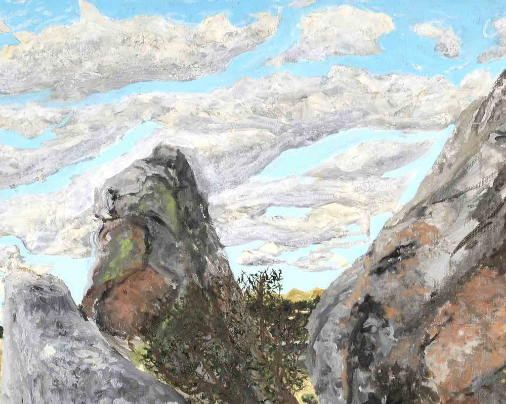 Ring Mountain | Original Fine Art Oil Painting